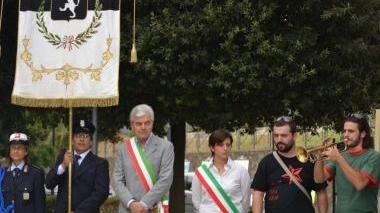 Un momento della cerimonia