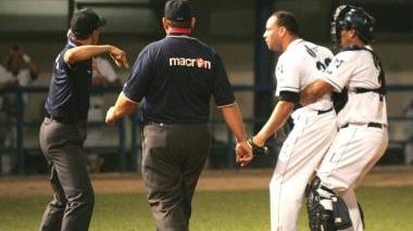 <b>SQUALIFICATO</b>. L’espulsione di Carlos Richetti da parte dell’arbitro Filippi