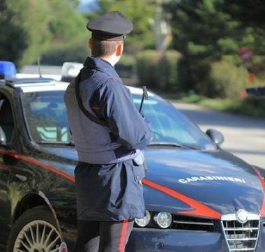 Una pattuglia dei carabinieri 