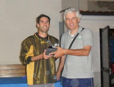 I premiati: da sinistra verso destra Andrea Martinelli, Giuseppe Madonia e Marco Valente  