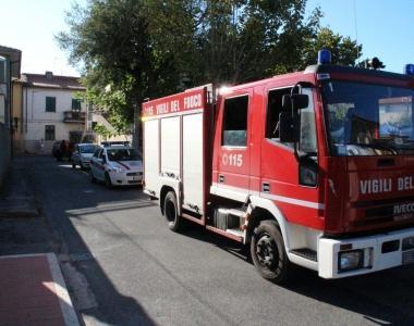 Lintervento allangolo tra via del Giaggiolo e via di Salviano 