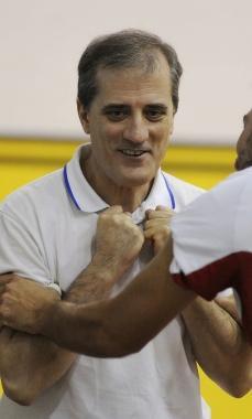 <b>INVICTA</b> Il coach Luigi Ferraro     