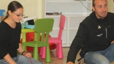 <b>PET THERAPY.</b> Irene Galella e Francesco Fabbri