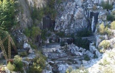 <b>RECUPERO.</b> Unimmagine della cava Rigo 