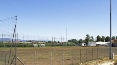Il campo sportivo della Vigor su via Goretti Il presidente Roberto Monciatti