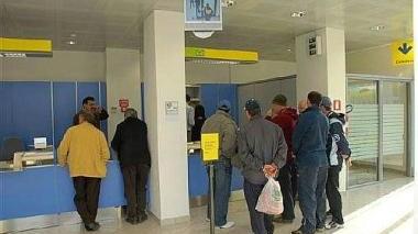 Uno degli sportelli postali di via Manganaro a Portoferraio