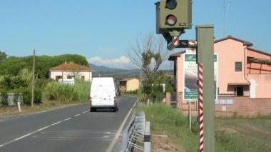 L’autovelox di Montescudaio