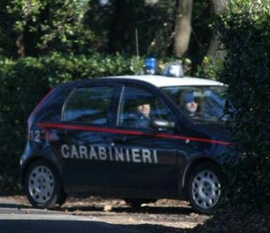 Una pattuglia dei carabinieri 