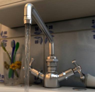 Un rubinetto dellacqua 