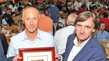 La premiazione di Claudio Crippa