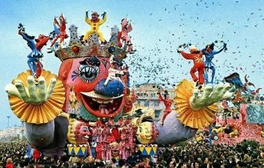 Il carro Carnevale Scacciapensieri del 1973 di Ademaro Musetti 