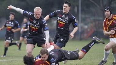 Un’azione di gioco dei Cavalieri nella passata stagione e sotto Alberto Chiesa