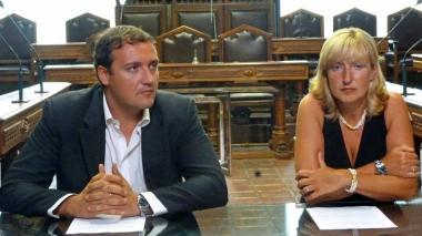 <b>PREOCCUPATI.</b> Il presidente Marras e l’assessore Cinzia Tacconi