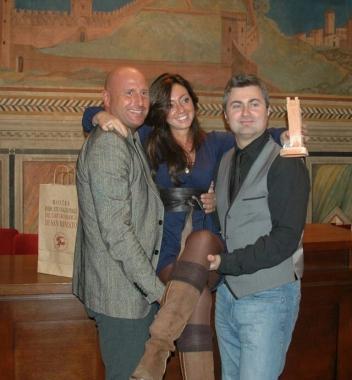 David Pratelli, Serena Magnanensi e Andrea Bruni   