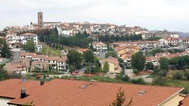 Montespertoli vista da via Lucardese