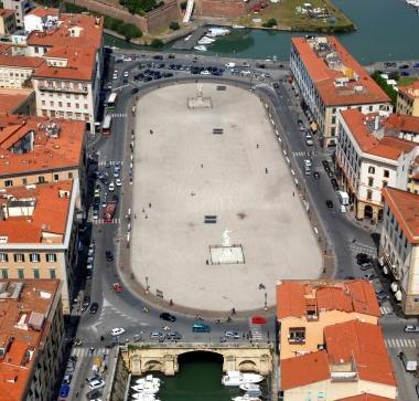 Una veduta di piazza della Repubblica 