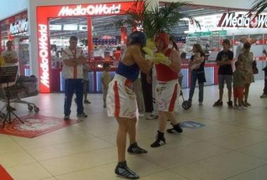<b>BOXE. </b>Esibizione allAurelia Antica 