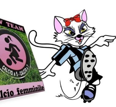 <b>IL LOGO. </b>Della squadra di calcio a 7 femminile  