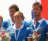 <b>GIOIA. </b>Ferretti, Bruni ed Ercoli sul podio <b>(Federnuoto) </b>