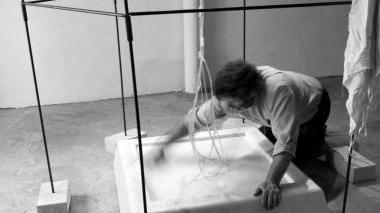 Una delle opere dell’artista di origine svizzera