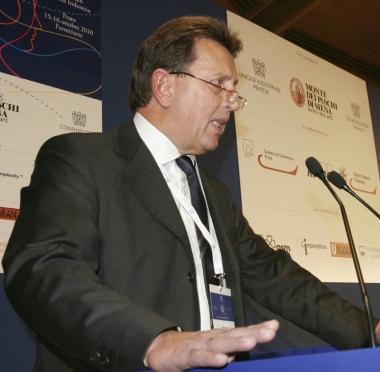 Il presidente dellUnione industriale Riccardo Marini 