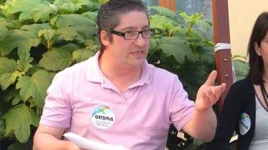Michele Parronchi A destra Federica Fratoni