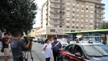 Un momento del film con una pattuglia dei carabinieri