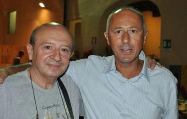 Don Piergiorgio Baronti e Claudio Crippa 