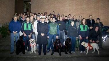 A sinistra alcuni dei gruppi che hanno prtecipato al corso a destra il presidente della Sns Fiorenzo Meucci