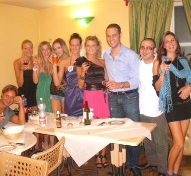Le miss in posa  