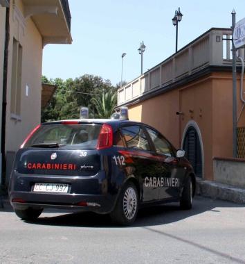 Una pattuglia dei carabinieri   