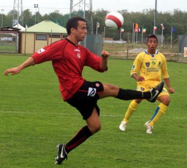 <b>GOL INUTILE. </b> Moscati ha segnato la rete dell1-2 contro lEmpoli          