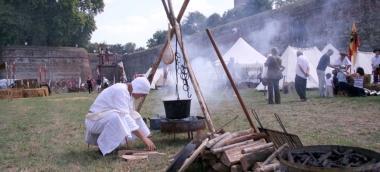Il campo medioevale sugli spalti (Vip)        