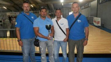 I dirigenti della Poli...Sport della questura pratese