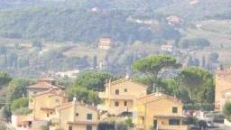 Una veduta del Rappo d’oro, complesso turistico alle porte di Montescudaio