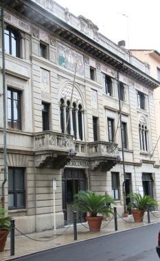 <strong>SEDE.</strong> L’immobile che ospita la Misericordia in via Cavallotti