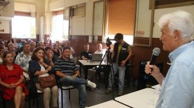 Il procuratore Caselli parla al circolo Arci di Cafaggio