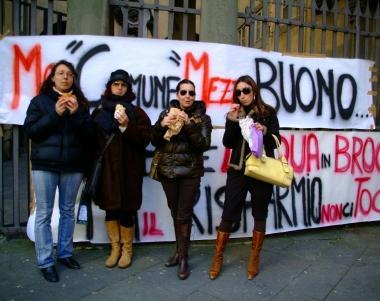 Mamme durante il panino day (in un foto di archivio)