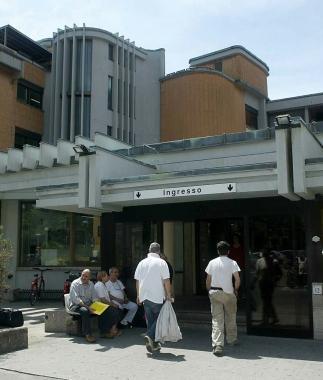 Lingresso dellospedale di Pescia      