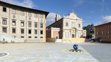 Al via i lavori in Piazza dei Cavalieri