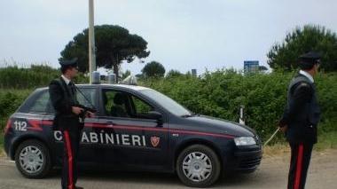 Una pattuglia di carabinieri