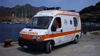 Un mezzo di pronto soccorso