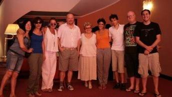 <b>TEATRO.</b> Il cast dello spettacolo “Il Naso”