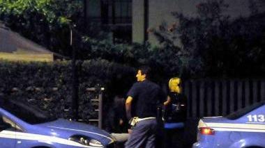 La strada dove venerdì notte hanno sparato contro una lucciola