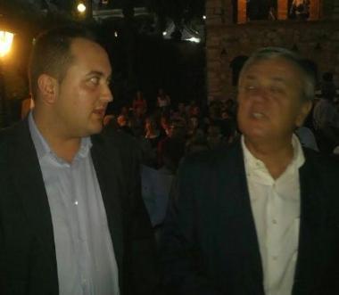 Gianni Musetti e il ministro Sacconi 