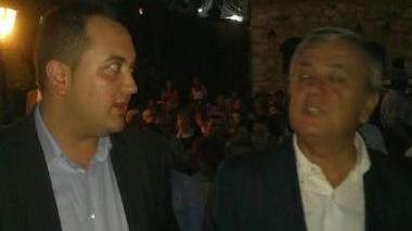 Gianni Musetti e il ministro Sacconi