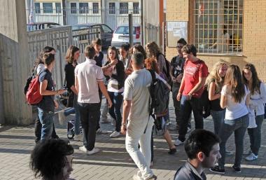 Studenti in una scuola superiore (foto di repertorio) 