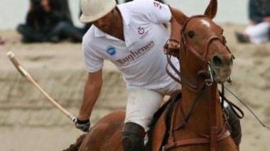 Un giocatore di polo