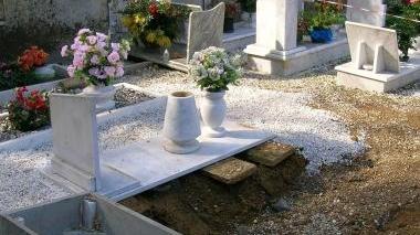 Lavori al cimitero di Fauglia