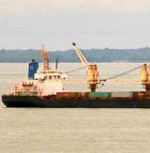 Una delle navi in vendita della flotta della BM Shipping    